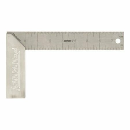 JOHNSON LEVEL & TOOL 8" Aluminum Try Square 1908-0800